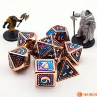 The 16mm Dragon Scale Metal DND Dice